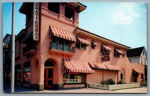 Postcard Ocean City New Jersey c1950s The Chatterbox Restaurant Jean Campbell
