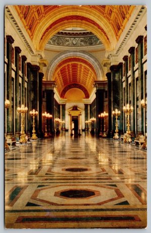 Postcard Havana Cuba c1960s Los Pasos Peridos Lost Steps Room Capitol Building