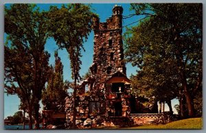 Postcard 1000 Islands NY c1966 Boldt Castle Heart Island Alster Tower