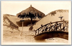 Postcard RPPC c1920s Point Loma California Sunset Cliffs San Diego