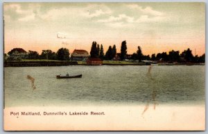 Postcard Port Maitland Ontario c1908 Dunnville