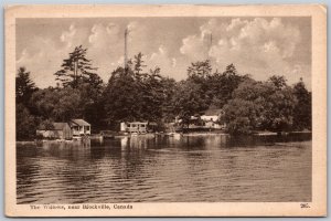 Postcard Brockville Ontario c1924 The Willows Slogan Cancel by ISC Picton