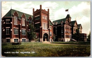 Postcard Belleville Ontario 1916 Albert College Hastings County by Atkinson Bros