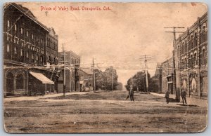 Postcard Orangeville Ontario c1911 Prince of Wales Road by Pugh *as is*