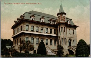 Postcard New Westminster British Columbia c1910s St. Ann's Convent