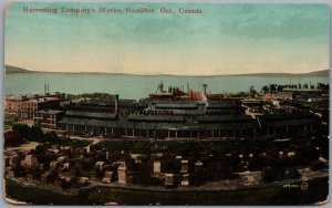 Postcard Hamilton Ontario International Harvesting Company's Works *as is*