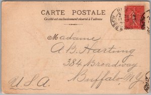 Postcard Brockville Ontario c1910s City Hall and Municipal Offices Leeds  (back)