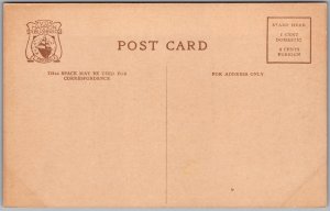 Postcard Chicago Illinois c1910s Looking over Lagoon Washington Park No. 229 (back)