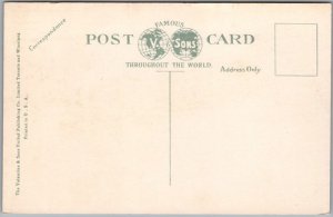 Postcard Fort William Ontario c1910s CPR Bascule Bridge Double-Decked Railway (back)