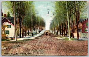 Postcard Napanee Ontario c1910s Piety Hill Lennox and Addington County C