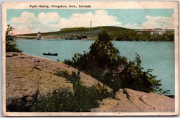 Postcard Kingston Ontario c1926 Fort Henry *as is*