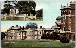 Postcard Orwell Park UK Dual View Estate In The Village of Nacton Ipswitch