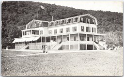 Postcard Green Pond New Jersey c1920s Hotel Morris County