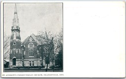 Postcard Orangeville Ontario c1900s St. Andrews Presbyterian Church Dufferin Co.