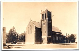 Postcard RPPC Moose Jaw Saskatchewan St. Johns Church Real Photo