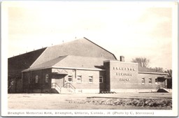 Postcard Brampton Ontario Memorial Rink Arena Peel Region by PECO
