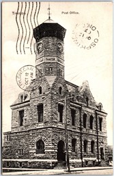 Postcard Trenton Ontario c1907 Post Office Hastings County