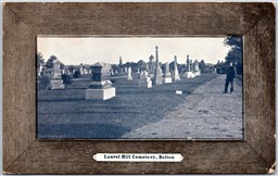 Postcard Bolton Ontario c1908 Laurel Hill Cemetery Peel Region by Stedman Bros