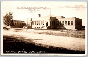 Postcard RPPC c1924 Jerome Idaho High School by Wesley Andrews
