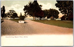 Postcard Orillia Ontario 1906 Couchiching Beach Park Simcoe County by R.O. Smith