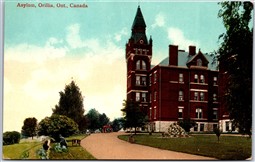 Postcard Orillia Ontario c1910s Asylum Simcoe County by H. Cooke & Co.