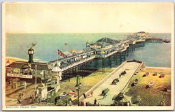 Postcard Brighton United Kingdom Palace Pier