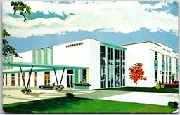 Postcard Windsor Ontario c1960s Advertisement Anderson Funeral Service