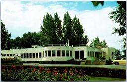 Postcard Ottawa Ontario c1950s Stewarts Green Valley Restaurant Hwy 16 Roadside