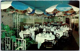 Postcard Windsor Ontario c1970s Helen's Dining Lounge Interior View
