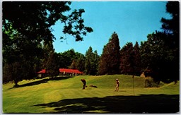 Postcard Grand Bend Ontario c1960s Oakwood Inn and Golf Club Highway 21