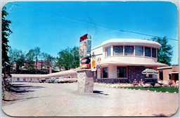 Postcard Ottawa Ontario 1955 Motel Rock Haven Mgr Larry & Alice Des Groseilliers