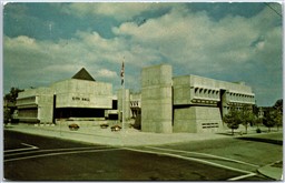 Postcard Brantford Ontario c1970s City Hall and Provincial Court Brant County