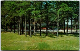 Postcard Espanola Ontario Queensway Motel Highway 68 Sudbury District