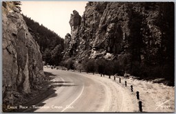 Postcard RPPC c1940s Thompson Canon Colorado Eagle Rock Sanborn R1287