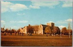 Postcard Belleville Ontario 1960s Sports on Campus Albert Co-Educational College