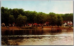 Postcard Burleigh Falls Ontario c1964 Forest Hill Lodge Lovesick Lake Kawarthas