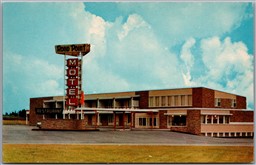 Postcard Levis Quebec c1960s Hotel Motel Rond Point Prop. R. Tanguay