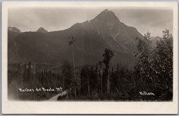 Postcard RPPC c1920s Hazelton British Columbia Rocher D