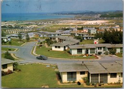 Postcard Okinawa Japan c1966 American Forces Residential Quarters APO Cancel