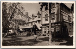 Postcard Shawinigan Falls Quebec c1940s Cascade Inn Destroyed by Fire in 1986