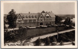 Postcard Shawinigan Falls Quebec c1940s Cascade Inn Destroyed by Fire in 1986 B