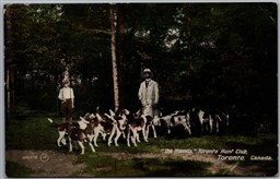 Postcard Toronto Ontario c1909 The Hounds Toronto Hunt Club 104074