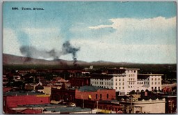 Postcard Tucson Arizona c1910s View of the Town Pima County