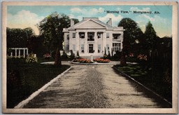 Postcard Montgomery Alabama c1920s Houghton Morning View Estate Capitol Heights
