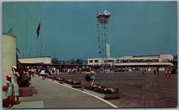 Postcard New London Connecticut c1960s Ocean Beach Park Theme Tower & Gam