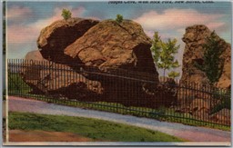 Postcard New Haven Connecticut Judges Cave West Rock Park Scenic View