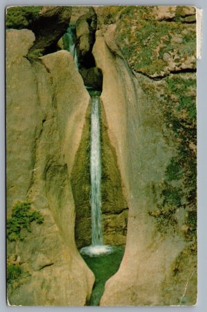 Postcard Jasper AB 1971 Punch Bowl Falls Between Pocahontas & Miette Hot Springs