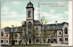 Postcard Brantford Ontario Institute for the Blind Brant County by Nerlich