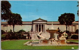 Postcard Cleveland Ohio c1962 Museum of Art at Wade Park