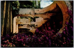 Postcard San Juan Capistrano California Mission Old Adobe Arches Orange County